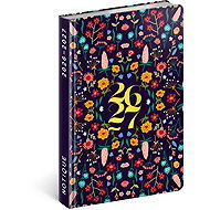 NOTIQUE 18měsíční Petito – Flóra 2026/2027, 11 x 16 cm - Planner