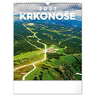 NOTIQUE Giant Mountains 2027, 30 × 34 cm - Wall Calendar