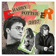 NOTIQUE Harry Potter 2027 notebook, 30 × 30 cm - Wall Calendar