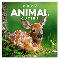 NOTIQUE notebook Puppies 2027, 30 × 30 cm - Wall Calendar