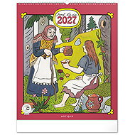 NOTIQUE Josef Lada 2027, 48 × 56 cm - Wall Calendar