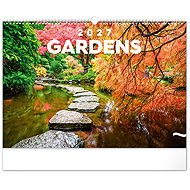 NOTIQUE Gardens 2027, 48 × 33 cm - Wall Calendar