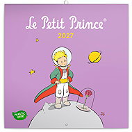 NOTIQUE The Little Prince 2027 Wall Calendar, PLASTIC FREE, 30 × 30 cm - Wall Calendar