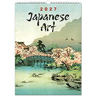 NOTIQUE Vintage Posters – Japanese Art 2027, 33 x 46cm - Wall Calendar