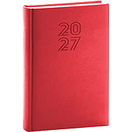 NOTIQUE Aprint 2027 Daily, Red, 15 × 21cm - Planner