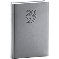 NOTIQUE Daily Aprint 2027, Grey, 15 × 21cm - Planner