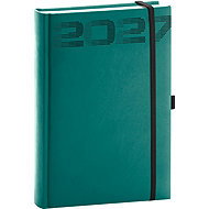 NOTIQUE Daily Aprint Top 2027, Petrol, 15 × 21cm - Planner