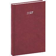 NOTIQUE Balakon 2027 Daily Diary, Burgundy, 15 × 21cm - Planner