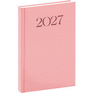 NOTIQUE Daily Biella 2027, Pink, 15 × 21cm - Planner