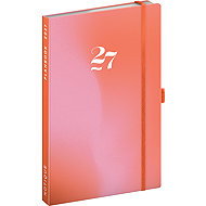 NOTIQUE Planbook Diary/Notebook Coral 2027, 13 × 21cm - Planner
