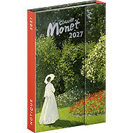 NOTIQUE Weekly Magnetic Claude Monet 2027, 11 × 16 cm - Planner