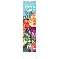 NOTIQUE Flowers 2027, 12 × 48 cm - Wall Calendar