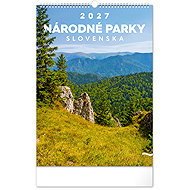 NOTIQUE Národné parky Slovenska 2027, 33 × 46 cm - Wall Calendar