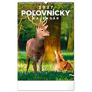 NOTIQUE Poľovnícky 2027, 33 × 46 cm - Wall Calendar