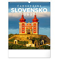 NOTIQUE Čarokrásne Slovensko 2027, 30 × 34 cm - Wall Calendar