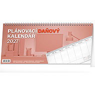 NOTIQUE Tax Planner 2027, 33 × 14.5cm - Desk Calendar
