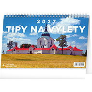 NOTIQUE Tips for Trips 2027, 23.1 × 14.5cm - Desk Calendar