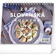 NOTIQUE Slovak Cuisine 2027, 16.5 × 13 cm - Desk Calendar