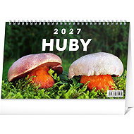 NOTIQUE Mushrooms 2027, 23.1 × 14.5cm - Desk Calendar