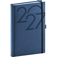 NOTIQUE denní Ajax 2027, modrý, 15 × 21 cm - Planner