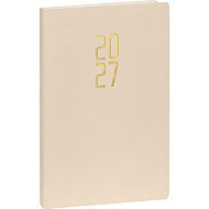 NOTIQUE týdenní Ponza 2027, béžový, 15 × 21 cm - Planner