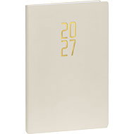 NOTIQUE týdenní Ponza 2027, krémový, 15 × 21 cm - Planner