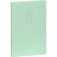 NOTIQUE týdenní Ponza 2027, mentolový, 15 × 21 cm - Planner
