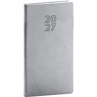 NOTIQUE Pocket Aprint 2027, Grey, 9 × 15.5cm - Planner