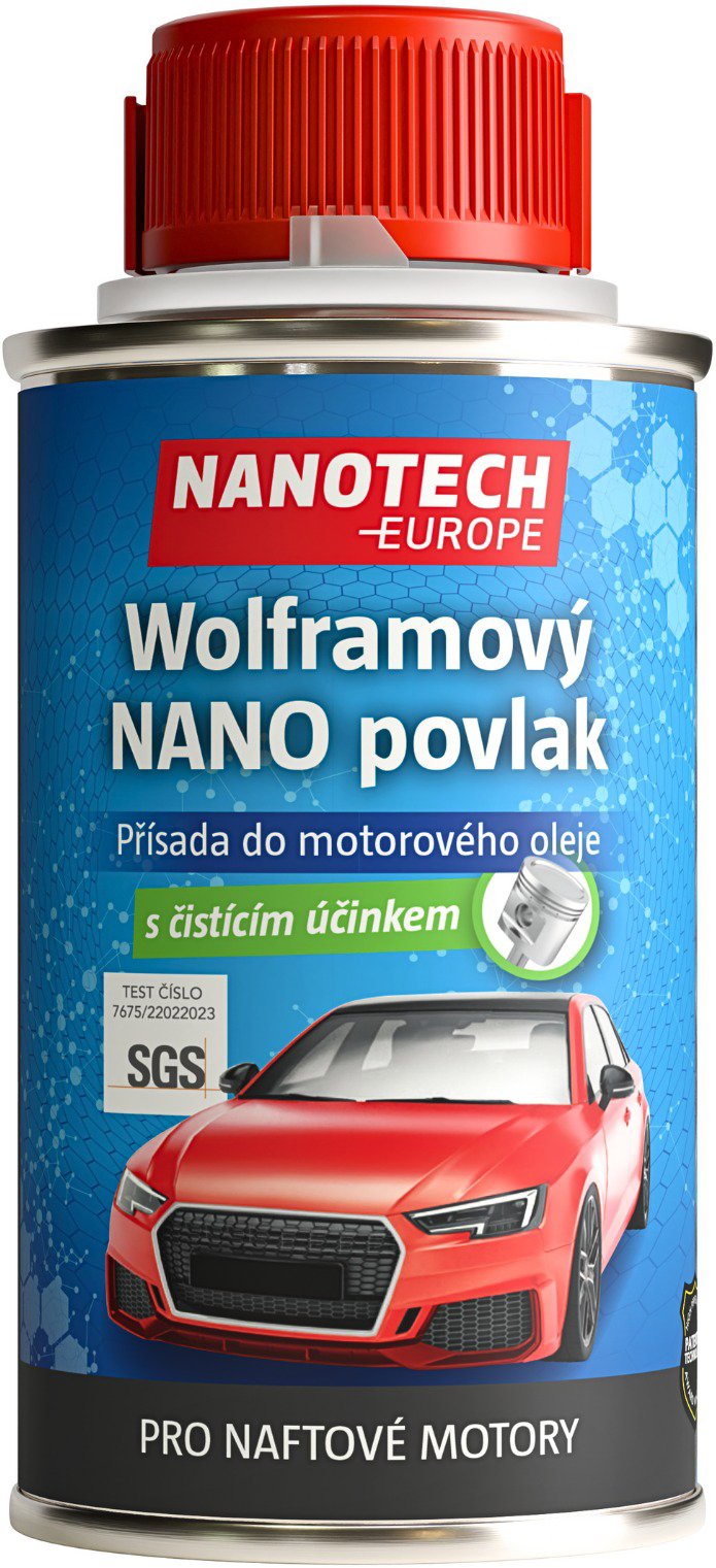 Tungsten NANO additives with cleaning effect for diesel engines, 300 ml, up to 10 l of engine oil - Additive Substance