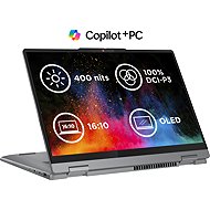 Lenovo IdeaPad 5 2-in-1 14Q8X9 Luna Grey metal + Lenovo active stylus - Tablet PC