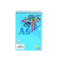 Notebook A6, 70 sheets, Spiral Top, Blank - Notepad