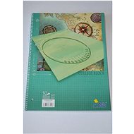 Notebook A4, 50 sheets, Spiral on the Side, Square - Notepad