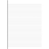 NOTES single sheets A3, lined, 200 sheets - Office Paper