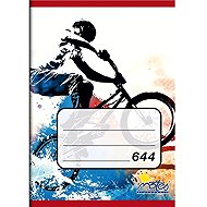 NOTES 644, A6, linkovaný, 40 listů - balení 5 ks - Exercise Book