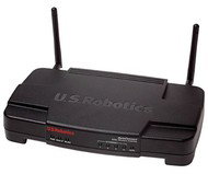 US Robotics ADSL2 modem/ wifi AP/ router/ firewall - -