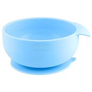 CHICCO Silicone bowl with suction cup blue-green 6m+ - Children's Bowl
