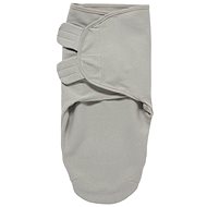 Meyco 2-ply 0-3m Uni grey - Swaddle Blanket