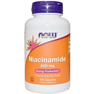 NOW Foods Vitamin B3 (Niacinamide), 500 mg, 100 vegetable capsules - Vitamin B