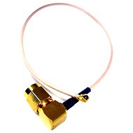 Reduction (pigtail), 2.4 / 5GHz, SMA Reverse-Male to U.FL-Female, 90 ° - Adapter