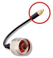 Redukce (pigtail), 2.4/ 5GHz, N-Male na MMCX - kabelová, 20cm - Redukce