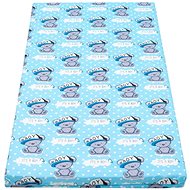Dětská pěnová modrá - různé obrázky 60 x 120 cm - Mattress