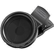 Neweer filter clip set for attaching filter to phone with variable neutral density filter ND-2-400, - Set