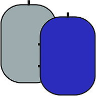 Neewer Folding background 150 × 200 cm, blue and grey - Photo Background