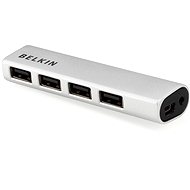 BELKIN USB 2.0 Hub 4-port Ultra-Slim stříbrný - USB Hub