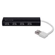  Belkin USB 2.0 Hub 4-port Ultra-Slim Black  - USB Hub