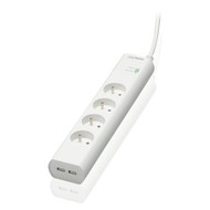Belkin 4 zásuvky 230V, 2x USB, 2m - Surge Protector 