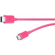 Belkin USB-C/Micro-USB-Ladekabel - Pink - Datenkabel