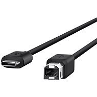 Belkin USB-C 2.0 - USB-B Connection Cable 1.8m Black - Data Cable