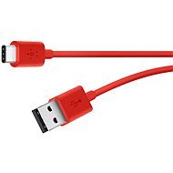 Belkin USB-C 1,8 m červený - Dátový kábel