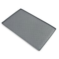 Nuxie Non-slip dog bowl mat 49 × 31 cm grey - Pet Bowl Placemat